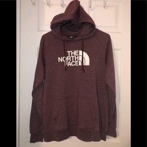 Burgundy The North Face Hoodie